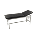 سرير كشف معدني متحرك من جهة الرأس