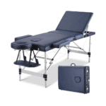 طاولة مساج ألمنيوم قابلة للطي مع رافع ارجل